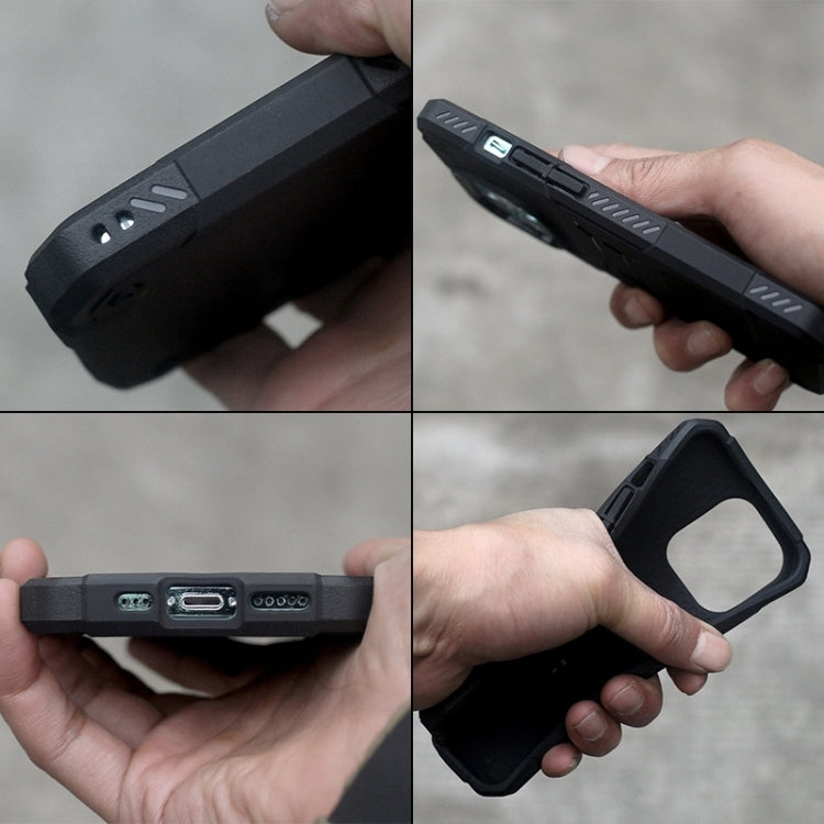 جراب تبريد مقاوم للصدمات من FATBEAR Armor، مناسب لأجهزة iPhone 14 Pro Max وiPhone 14 Pro وiPhone 14 وiPhone 14 Plus