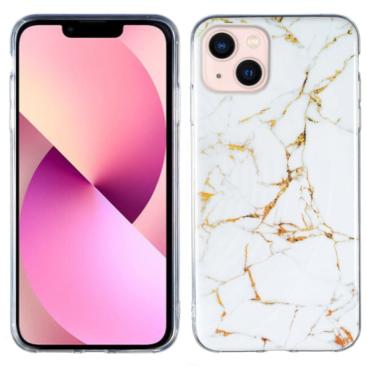 جراب هاتف IMD رخامي من مادة TPU، مناسب لأجهزة iPhone 14 وiPhone 14 Plus وiPhone 14 Pro وiPhone 14 Pro Max