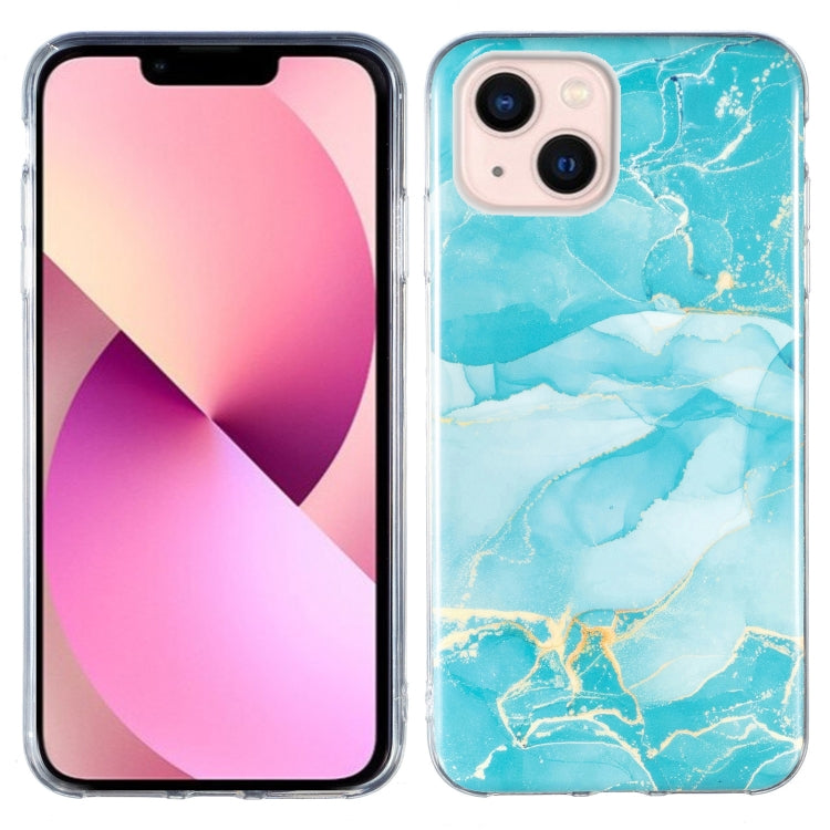 جراب هاتف IMD رخامي من مادة TPU، مناسب لأجهزة iPhone 14 وiPhone 14 Plus وiPhone 14 Pro وiPhone 14 Pro Max