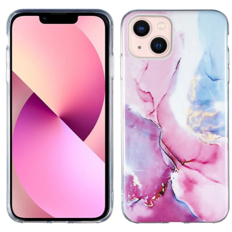 جراب هاتف IMD رخامي من مادة TPU، مناسب لأجهزة iPhone 14 وiPhone 14 Plus وiPhone 14 Pro وiPhone 14 Pro Max