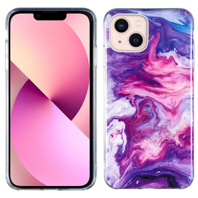جراب هاتف IMD رخامي من مادة TPU، مناسب لأجهزة iPhone 14 وiPhone 14 Plus وiPhone 14 Pro وiPhone 14 Pro Max