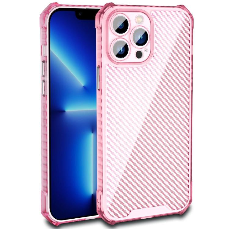 Carbon Fiber Texture Shockproof Phone Case, For iPhone 11 Pro Max, For iPhone 11, For iPhone 13 mini, For iPhone 12 mini
