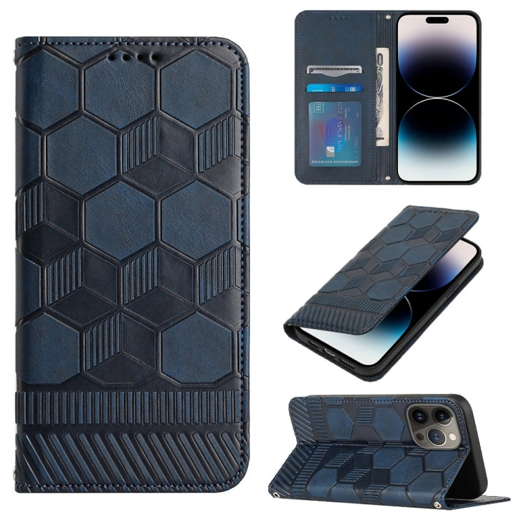 Football Texture Magnetic Leather Flip Phone Case, For iPhone 14, For iPhone 14 Plus, For iPhone 14 Pro, For iPhone 14 Pro Max, For iPhone 13 mini, For iPhone 13, For iPhone 13 Pro, For iPhone 13 Pro Max