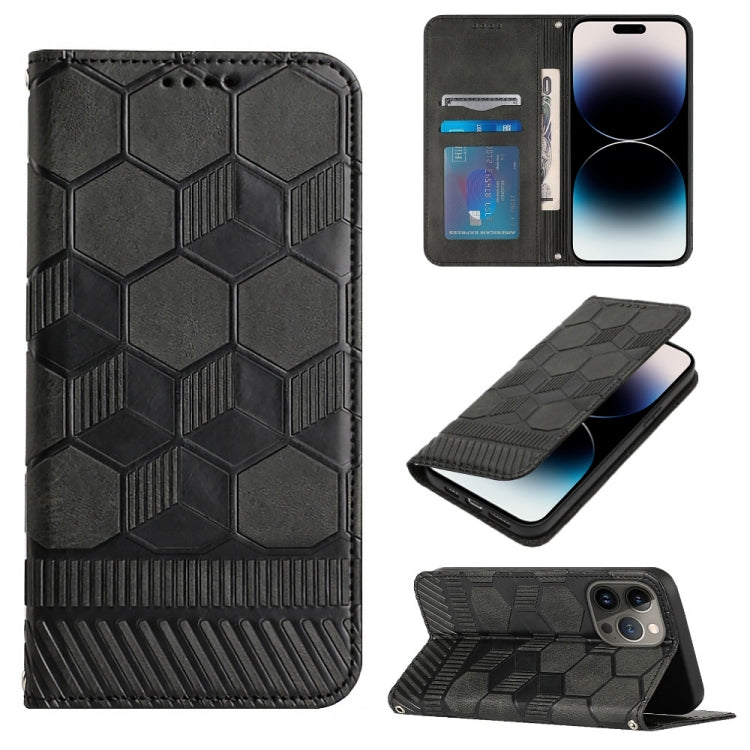 Football Texture Magnetic Leather Flip Phone Case, For iPhone 14, For iPhone 14 Plus, For iPhone 14 Pro, For iPhone 14 Pro Max, For iPhone 13 mini, For iPhone 13, For iPhone 13 Pro, For iPhone 13 Pro Max