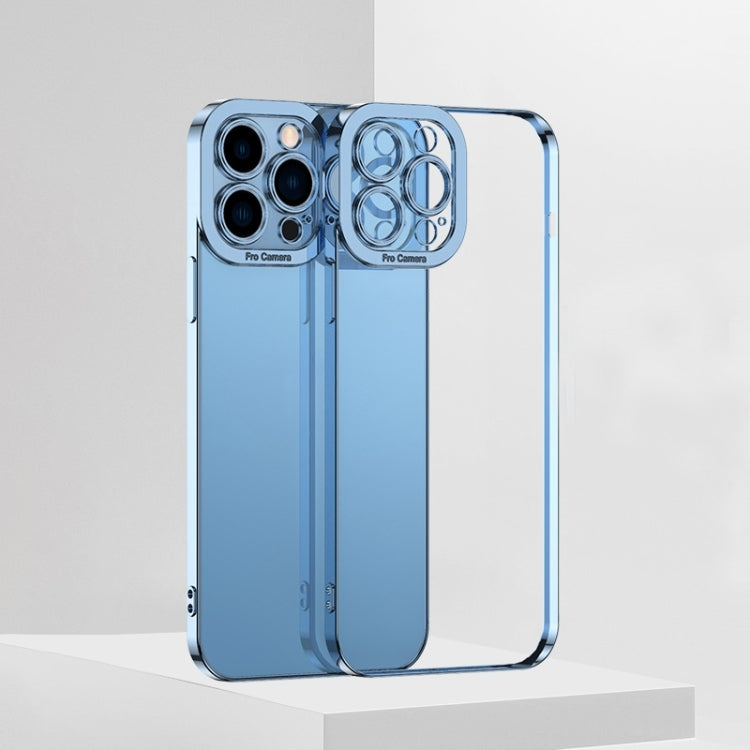 جراب هاتف TPU شفاف عالي الجودة مطلي بالكهرباء، مناسب لأجهزة iPhone 14 وiPhone 14 Plus وiPhone 14 Pro وiPhone 14 Pro Max