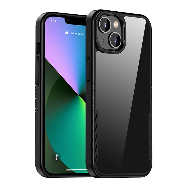 جراب هاتف واقٍ مقاوم للصدمات مصنوع من مادة البولي كربونات + مادة TPU، لهاتف iPhone 14 Pro، وiPhone 14 Max، وiPhone 14
