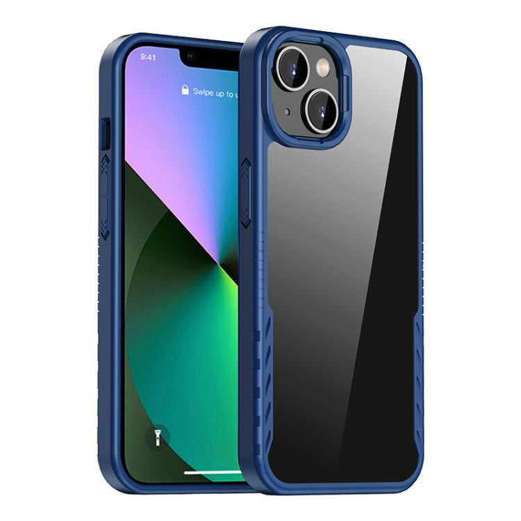 جراب هاتف واقٍ مقاوم للصدمات مصنوع من مادة البولي كربونات + مادة TPU، لهاتف iPhone 14 Pro، وiPhone 14 Max، وiPhone 14
