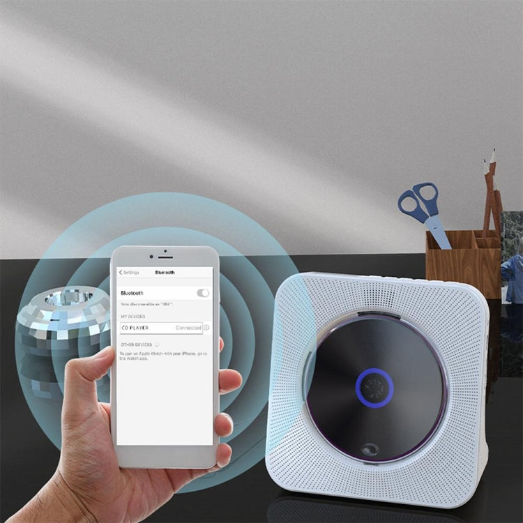 Kecag KC-806 Retro Bluetooth Music Disc Album CD Player