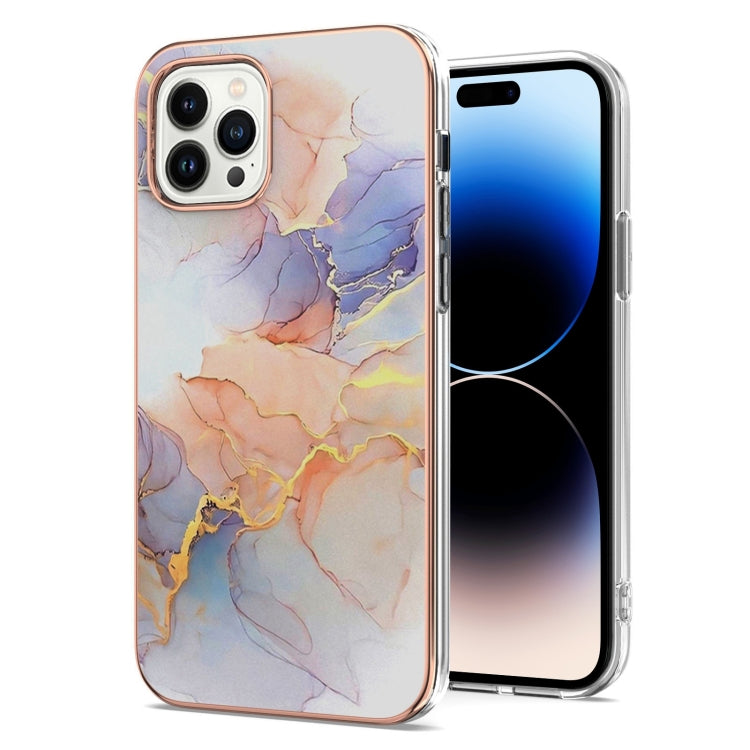 جراب IMD TPU مقاوم للصدمات بنمط طلاء كهربائي، مناسب لأجهزة iPhone 14 وiPhone 14 Plus وiPhone 14 Pro وiPhone 14 Pro Max