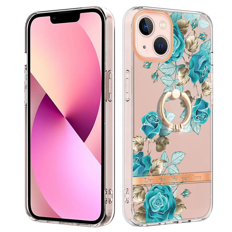 جراب هاتف Ring IMD Flowers TPU، مناسب لأجهزة iPhone 14 وiPhone 14 Plus وiPhone 14 Pro وiPhone 14 Pro Max