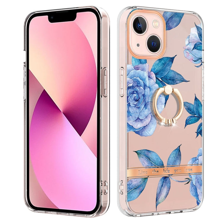 جراب هاتف Ring IMD Flowers TPU، مناسب لأجهزة iPhone 14 وiPhone 14 Plus وiPhone 14 Pro وiPhone 14 Pro Max
