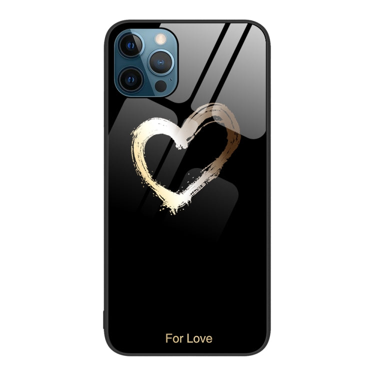 Colorful Painted Glass Phone Case, For iPhone 13, For iPhone 12 Pro Max, For iPhone 12 / 12 Pro