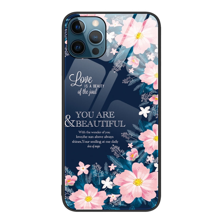 Colorful Painted Glass Phone Case, For iPhone 13, For iPhone 12 Pro Max, For iPhone 12 / 12 Pro