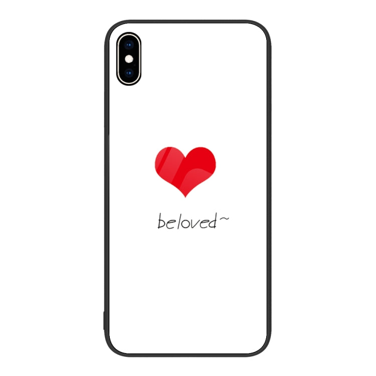 Colorful Painted Glass Phone Case, For iPhone XS Max, For iPhone XR