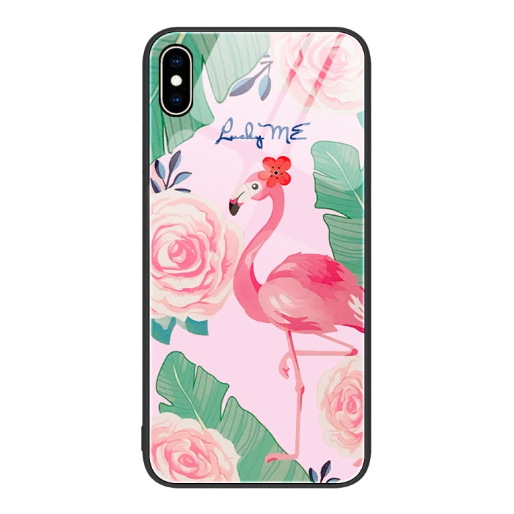 Colorful Painted Glass Phone Case, For iPhone XS Max, For iPhone XR