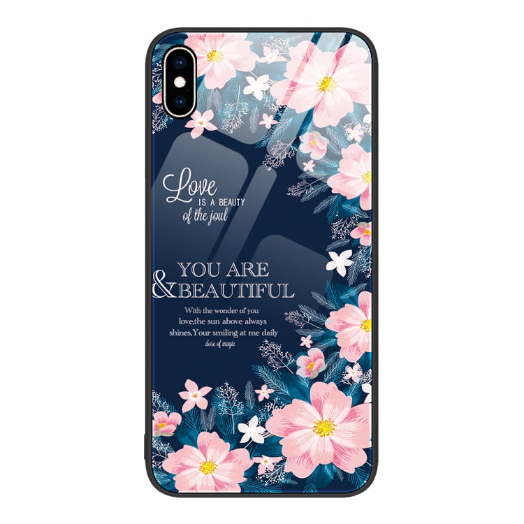 Colorful Painted Glass Phone Case, For iPhone XS Max, For iPhone XR