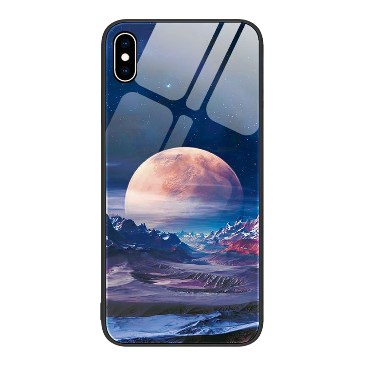Colorful Painted Glass Phone Case, For iPhone XS Max, For iPhone XR