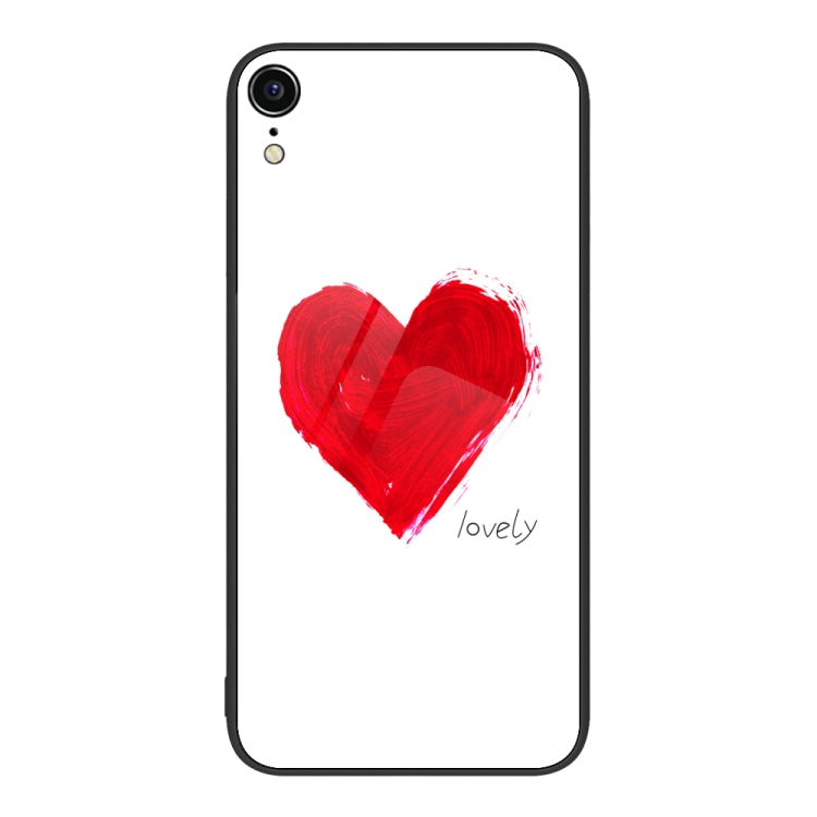 Colorful Painted Glass Phone Case, For iPhone XS Max, For iPhone XR
