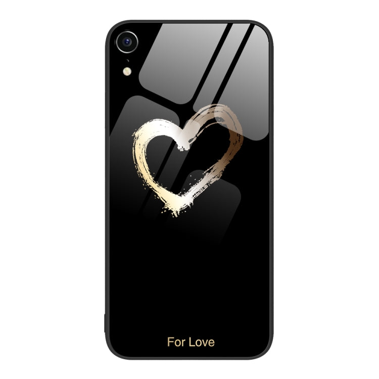 Colorful Painted Glass Phone Case, For iPhone XS Max, For iPhone XR
