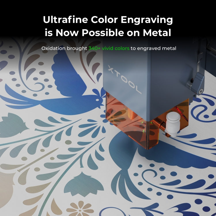 XTOOL D1 Pro-20W High Accuracy DIY Laser Engraving & Cutting Machine + Rotary Attachment + Raiser Kit