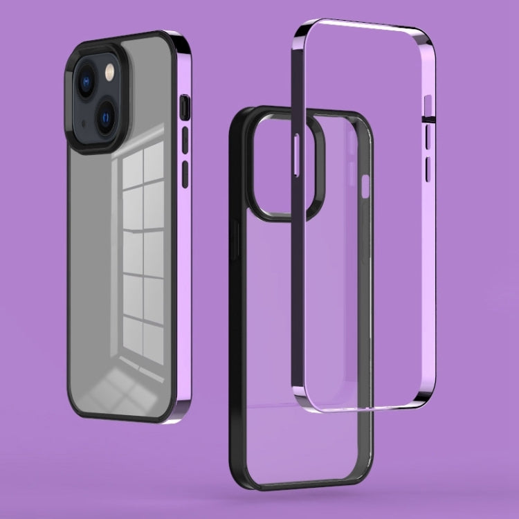 جراب هاتف فانتوم بإطار مطلي كهربائيًا 3 في 1، لهاتف iPhone 14، لهاتف iPhone 14 Plus، لهاتف iPhone 14 Pro، لهاتف iPhone 14 Pro Max
