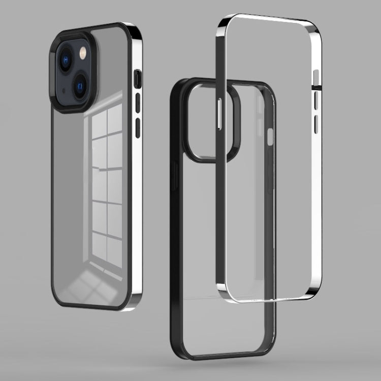 جراب هاتف فانتوم بإطار مطلي كهربائيًا 3 في 1، لهاتف iPhone 14، لهاتف iPhone 14 Plus، لهاتف iPhone 14 Pro، لهاتف iPhone 14 Pro Max