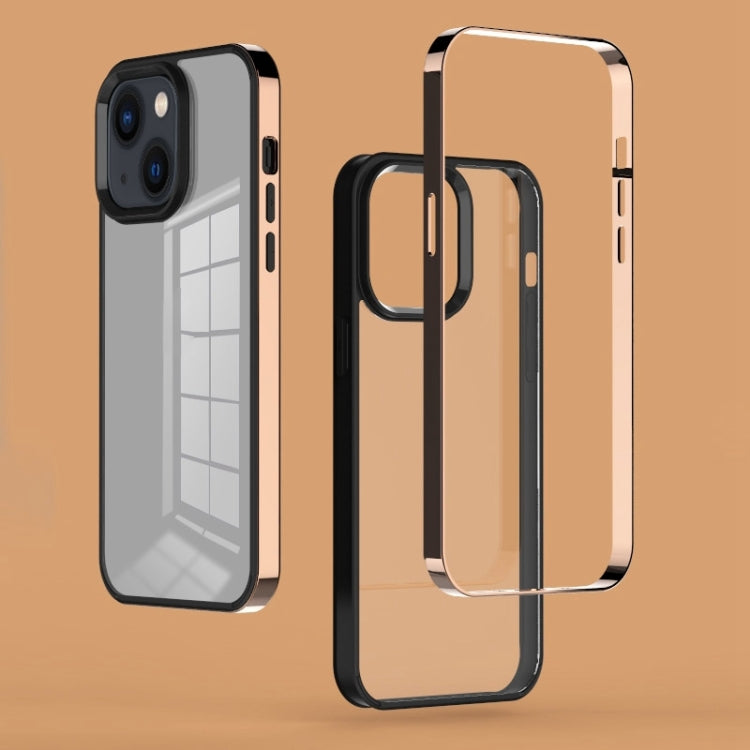 جراب هاتف فانتوم بإطار مطلي كهربائيًا 3 في 1، لهاتف iPhone 14، لهاتف iPhone 14 Plus، لهاتف iPhone 14 Pro، لهاتف iPhone 14 Pro Max