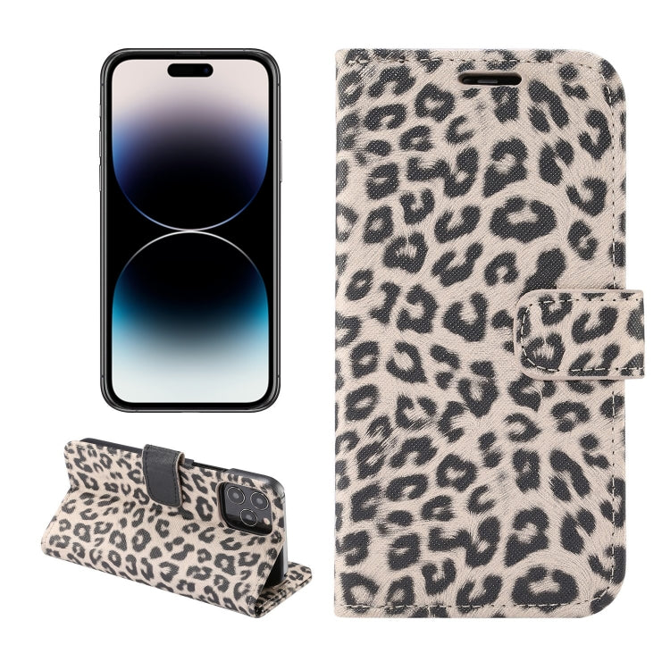 جراب هاتف جلدي بنمط جلد النمر، قابل للطي أفقيًا، مناسب لأجهزة iPhone 14 Pro Max، وiPhone 14 Pro، وiPhone 14 Plus، وiPhone 14