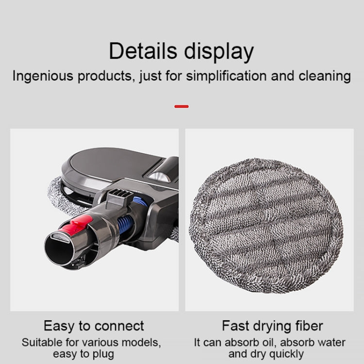 X001 Vacuum Cleaner Electric Mop Cleaning Head with Water Tank