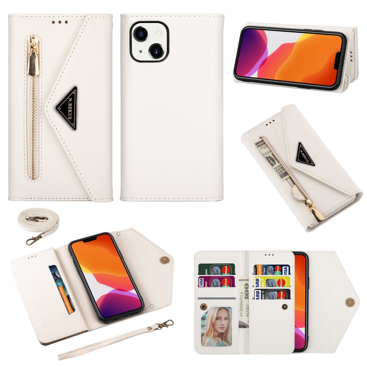 Skin Feel Zipper Horizontal Flip Leather Case, For iPhone 14, For iPhone 14 Max, For iPhone 14 Pro, For iPhone 14 Pro Max