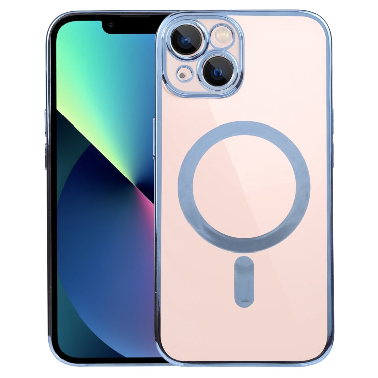 MagSafe Electroplating Straight TPU Phone Case, For iPhone 14, For iPhone 14 Plus, For iPhone 14 Pro, For iPhone 14 Pro Max, For iPhone 13