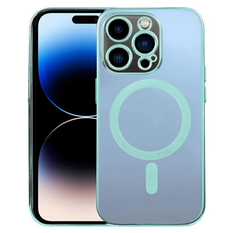 MagSafe Electroplating Straight TPU Phone Case, For iPhone 14, For iPhone 14 Plus, For iPhone 14 Pro, For iPhone 14 Pro Max, For iPhone 13