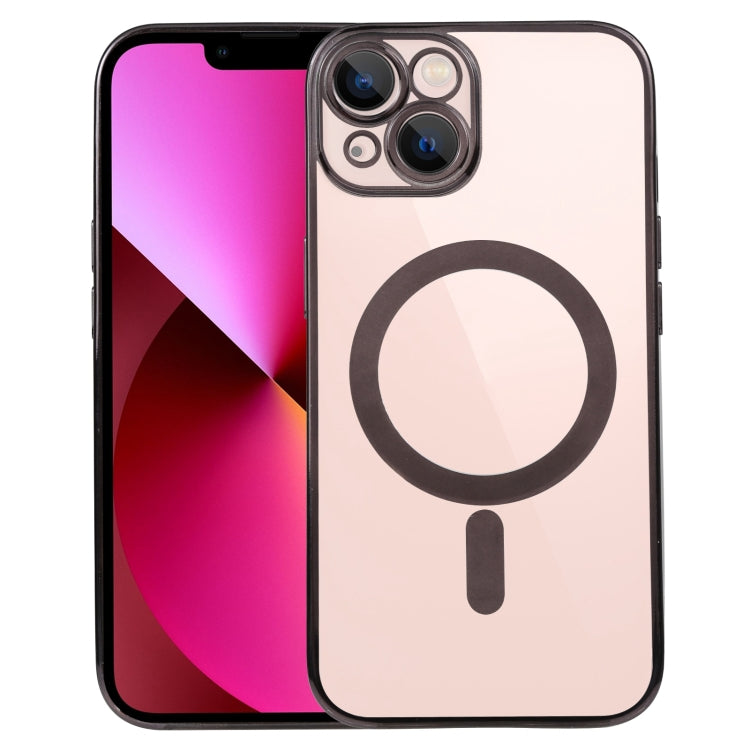 MagSafe Electroplating Straight TPU Phone Case, For iPhone 14, For iPhone 14 Plus, For iPhone 14 Pro, For iPhone 14 Pro Max, For iPhone 13