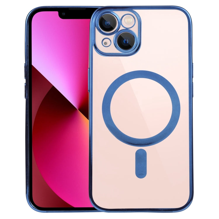 MagSafe Electroplating Straight TPU Phone Case, For iPhone 14, For iPhone 14 Plus, For iPhone 14 Pro, For iPhone 14 Pro Max, For iPhone 13