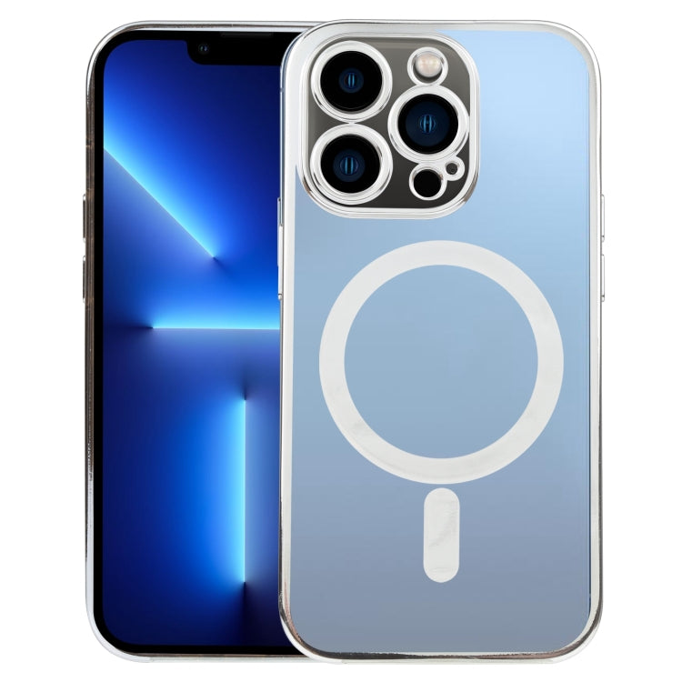 MagSafe Electroplating Straight TPU Phone Case, For iPhone 13 Pro, For iPhone 13 Pro Max, For iPhone 12, For iPhone 12 Pro, For iPhone 12 Pro Max