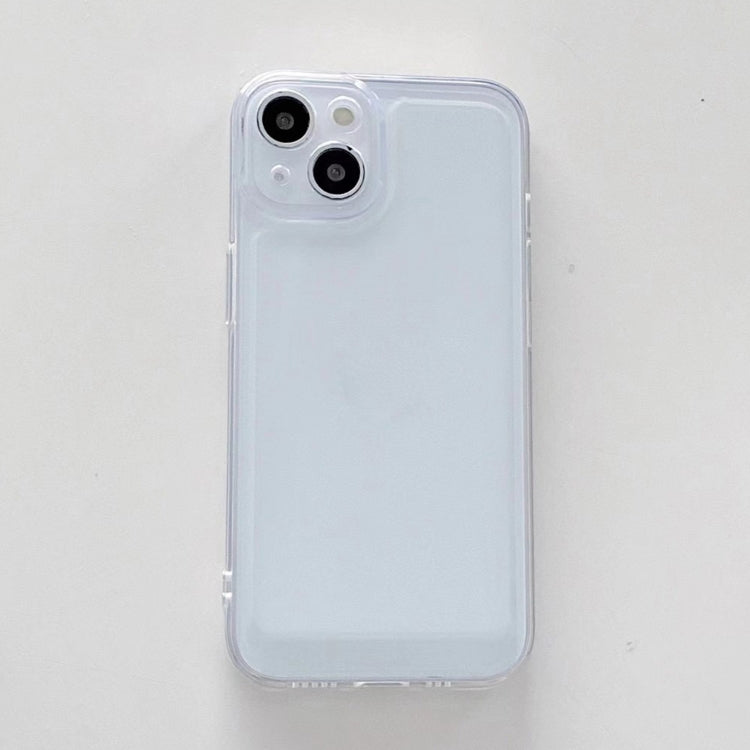 جراب حماية شفاف مقاوم للصدمات من مادة TPU بفتحة دقيقة، لهاتف iPhone 14