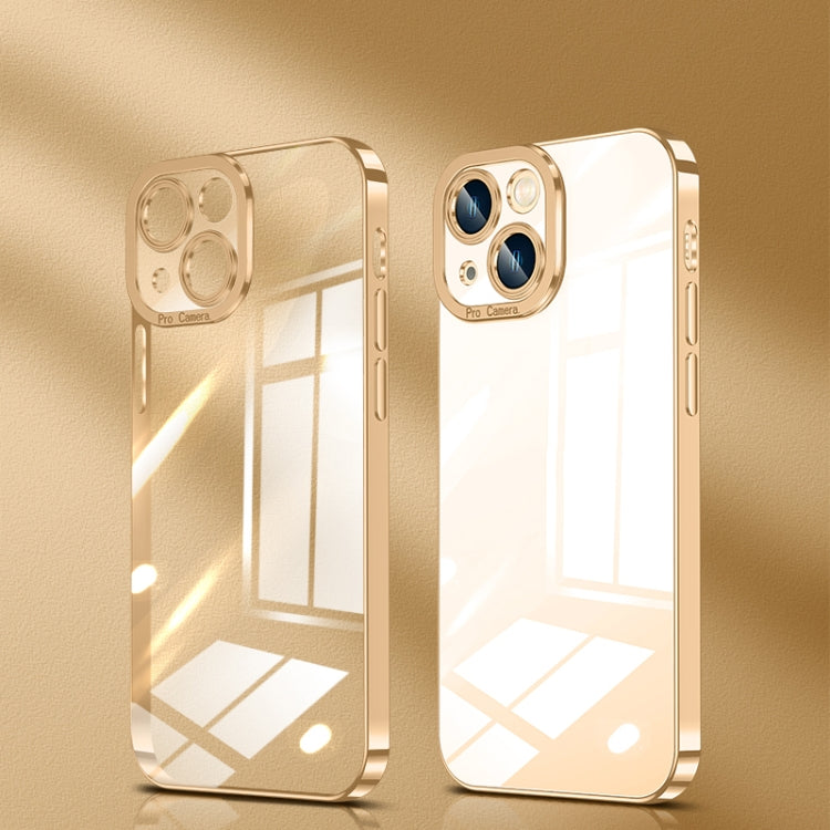 Crystal Plated High Transparency Phone Case, For iPhone 13 mini, For iPhone 13, For iPhone 13 Pro, For iPhone 13 Pro Max