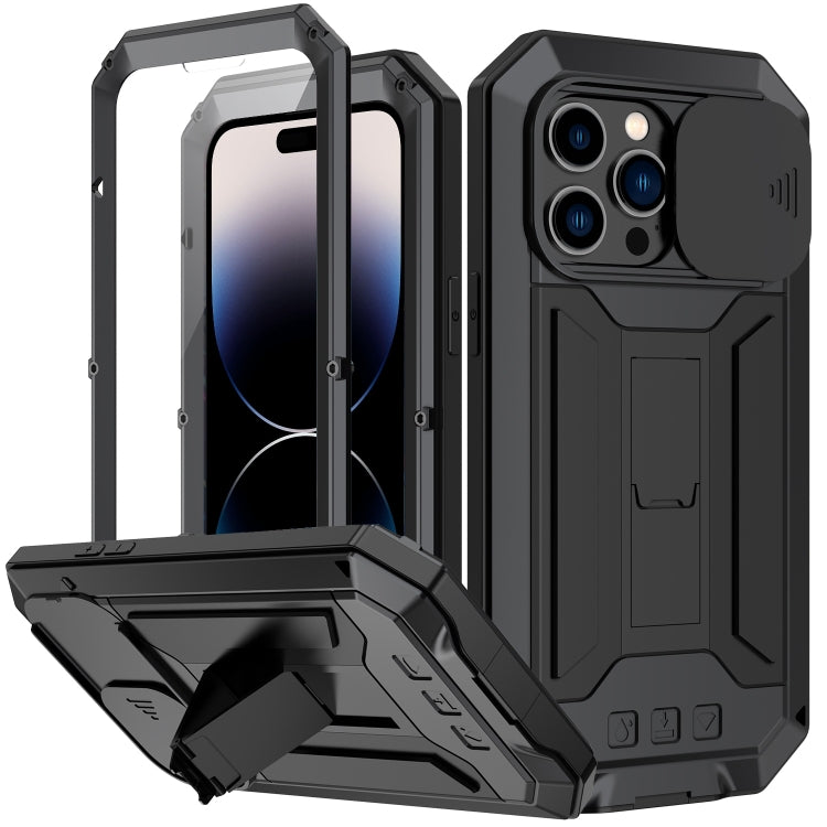 جراب R-JUST مقاوم للصدمات والماء والغبار، لهاتف iPhone 14 Pro، وiPhone 14 Pro Max، وiPhone 14، وiPhone 14 Plus
