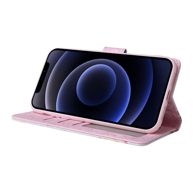 Bronzing Painting RFID Leather Case, For iPhone 12 mini, For iPhone 12 / 12 Pro, For iPhone 12 Pro Max, For iPhone 11, For iPhone 11 Pro, For iPhone 11 Pro Max, For iPhone XS Max, For iPhone XR