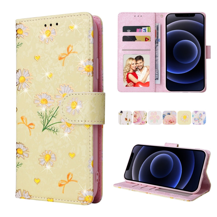 Bronzing Painting RFID Leather Case, For iPhone 12 mini, For iPhone 12 / 12 Pro, For iPhone 12 Pro Max, For iPhone 11, For iPhone 11 Pro, For iPhone 11 Pro Max, For iPhone XS Max, For iPhone XR