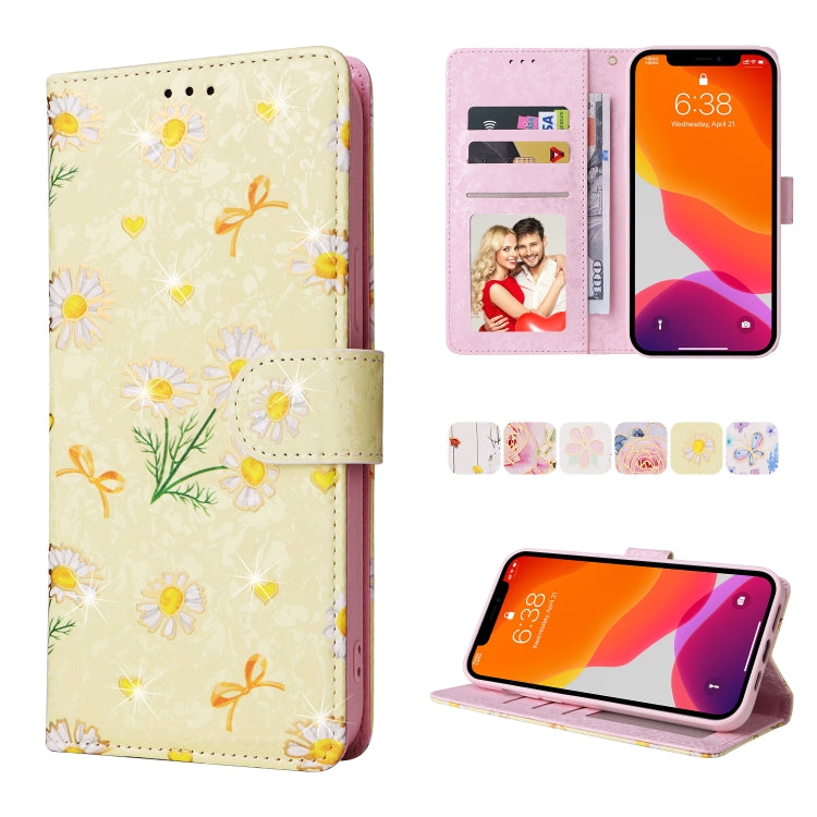 Bronzing Painting RFID Leather Case, For iPhone 12 mini, For iPhone 12 / 12 Pro, For iPhone 12 Pro Max, For iPhone 11, For iPhone 11 Pro, For iPhone 11 Pro Max, For iPhone XS Max, For iPhone XR
