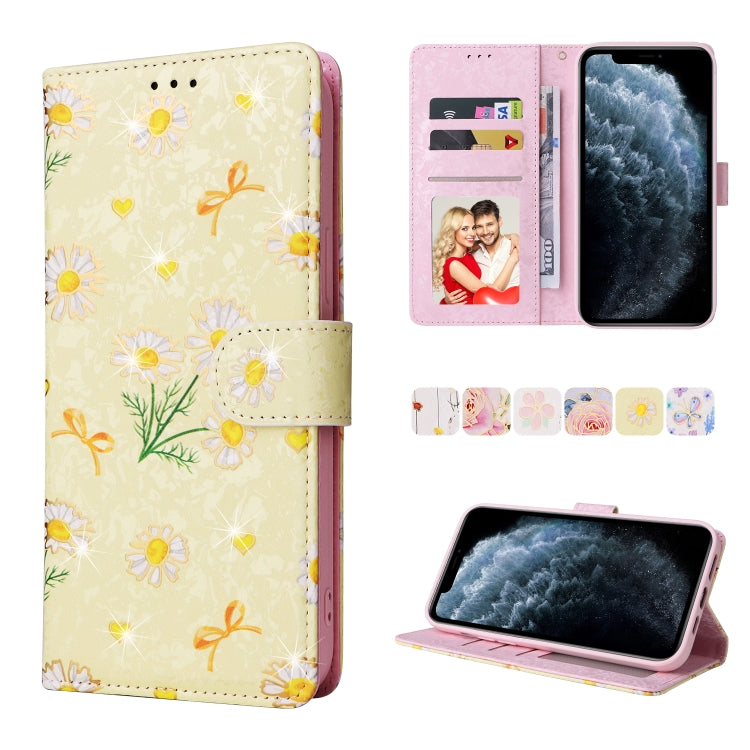 Bronzing Painting RFID Leather Case, For iPhone 12 mini, For iPhone 12 / 12 Pro, For iPhone 12 Pro Max, For iPhone 11, For iPhone 11 Pro, For iPhone 11 Pro Max, For iPhone XS Max, For iPhone XR