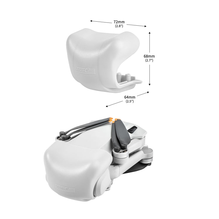 Lens Caps Vision Sensor Sunshade Cover, For DJI Mini 3 Pro