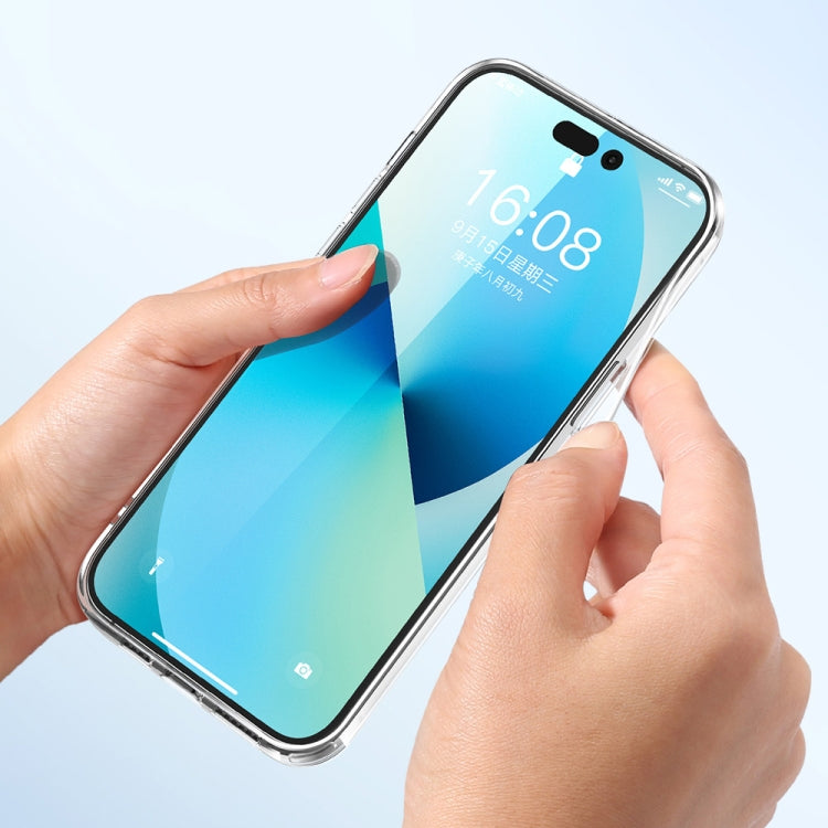 جراب مغناطيسي من سلسلة كريستال شيلد من TOTUDESIGN AA-160، لهاتف iPhone 14، لهاتف iPhone 14 Pro