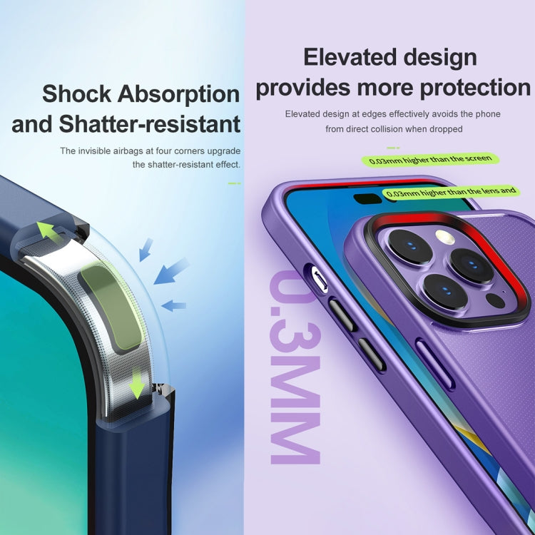 جراب هاتف شفاف من ROCK Guard، مناسب لأجهزة iPhone 14 وiPhone 14 Plus وiPhone 14 Pro Max وiPhone 14 Pro