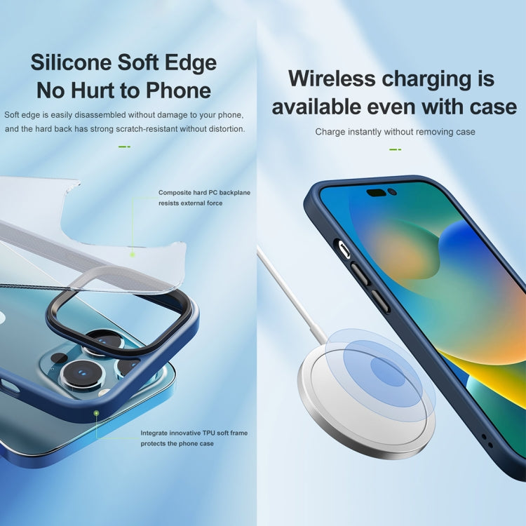 جراب هاتف شفاف من ROCK Guard، مناسب لأجهزة iPhone 14 وiPhone 14 Plus وiPhone 14 Pro Max وiPhone 14 Pro