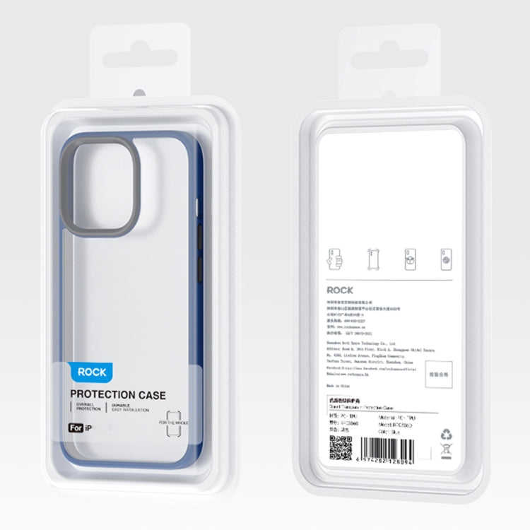 جراب هاتف شفاف من ROCK Guard، مناسب لأجهزة iPhone 14 وiPhone 14 Plus وiPhone 14 Pro Max وiPhone 14 Pro