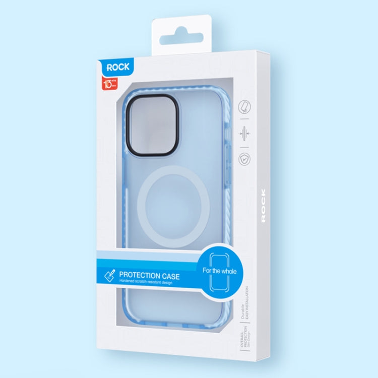 جراب هاتف مغناطيسي مزدوج الطبقات من ROCK Armor Shield MagSafe، مناسب لأجهزة iPhone 14 وiPhone 14 Plus وiPhone 14 Pro وiPhone 14 Pro Max