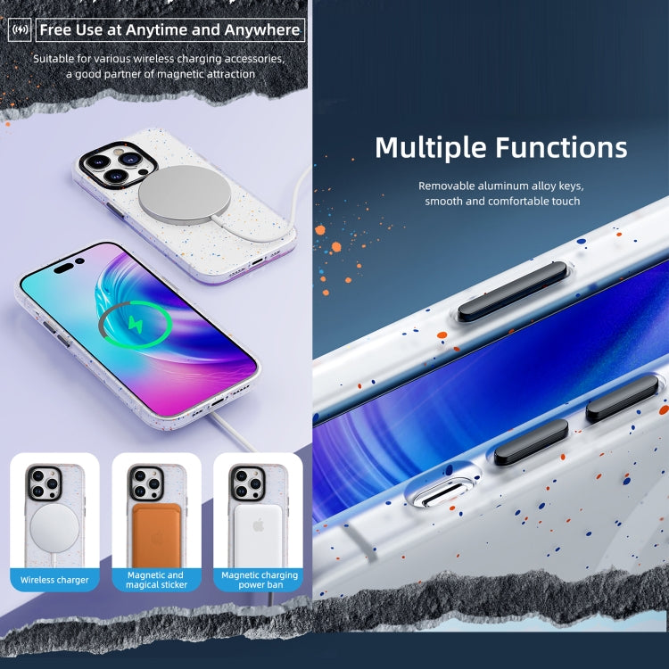 جراب هاتف ROCK Guard Ink Splash MagSafe، مناسب لأجهزة iPhone 14 وiPhone 14 Plus وiPhone 14 Pro وiPhone 14 Pro Max