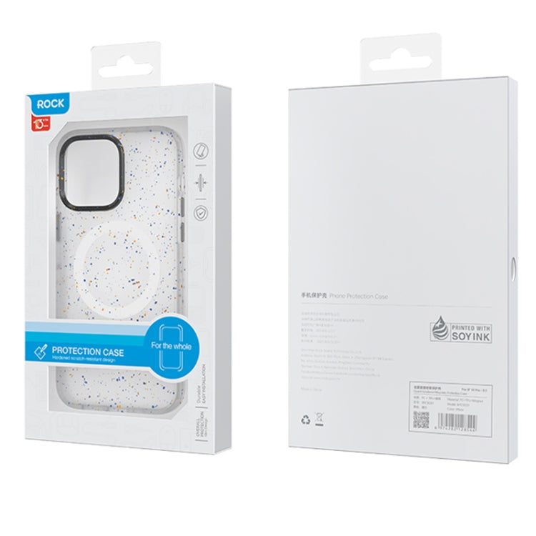 جراب هاتف ROCK Guard Ink Splash MagSafe، مناسب لأجهزة iPhone 14 وiPhone 14 Plus وiPhone 14 Pro وiPhone 14 Pro Max